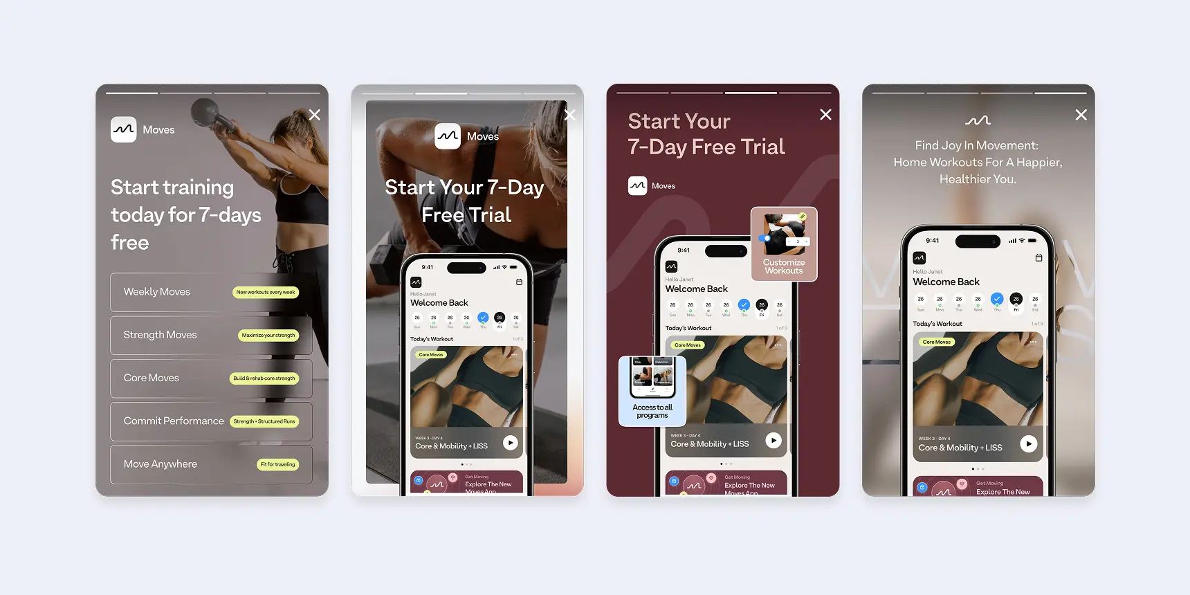 social media MOVES by Studio Phosphor